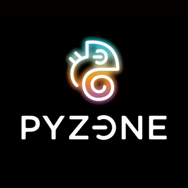 サンコーのブランド『PYZONE』(パイズワン)のロゴ