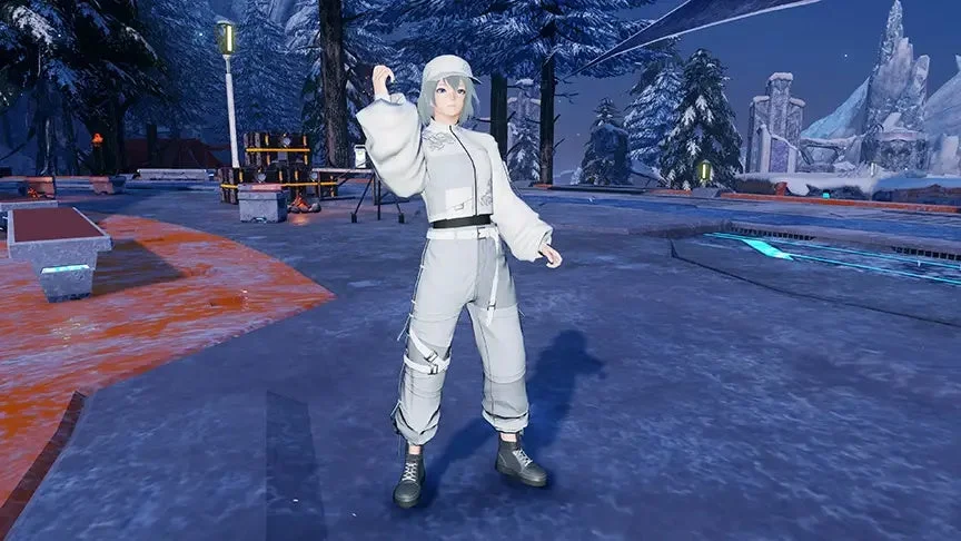 新ACスクラッチの冬向けコスチューム（白）