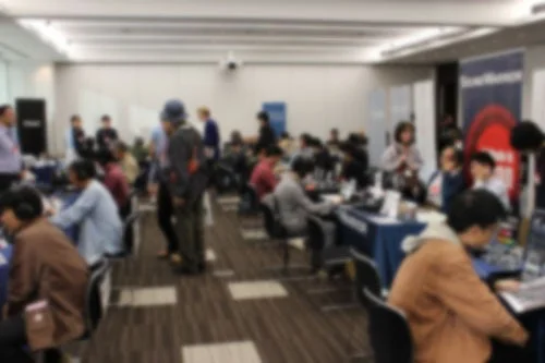 「冬のヘッドフォン祭mini」会場の様子、多くの来場者が試聴