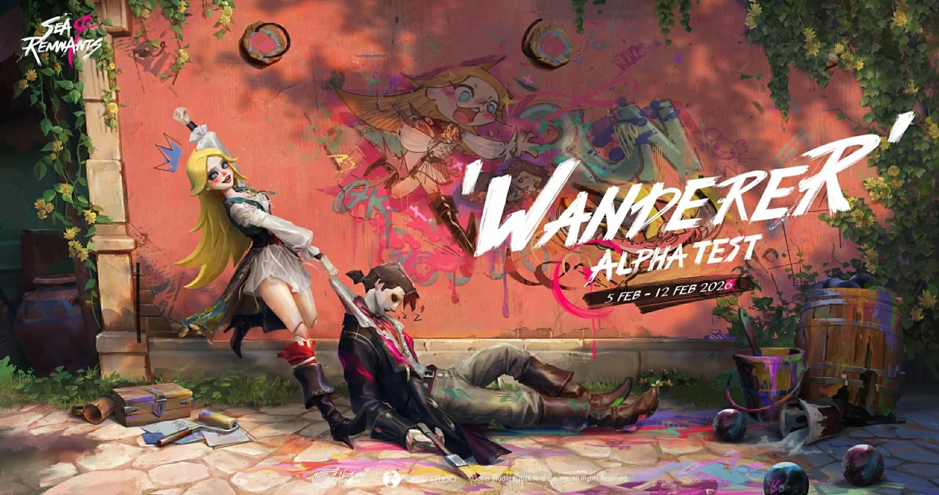 「ワンダラー号アルファテスト」キービジュアル