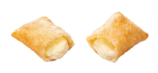 ホワイトチョコクリームとミルククリームのロッテリア白ショコラパイ