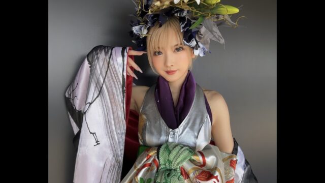豪華絢爛な和風美！　火将ロシエル、『Fate/Grand Order』カーマの和装コスプレを姫路コレクションで披露
