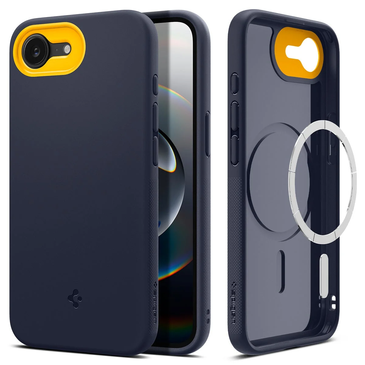 Spigen Nano Pop MagFitのネイビーケース
