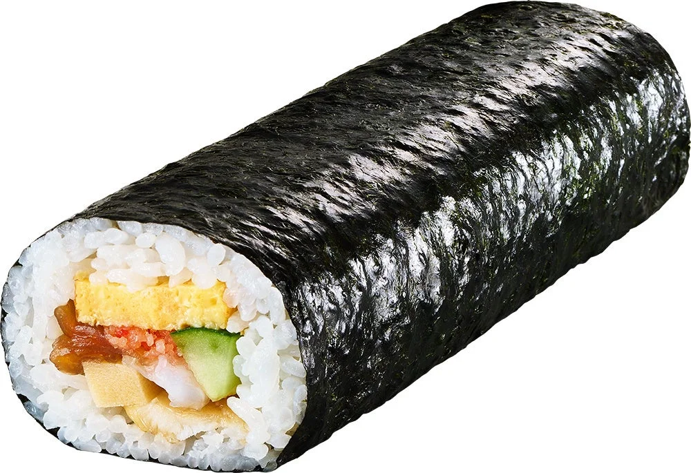 スシロー定番の上太巻のクローズアップ