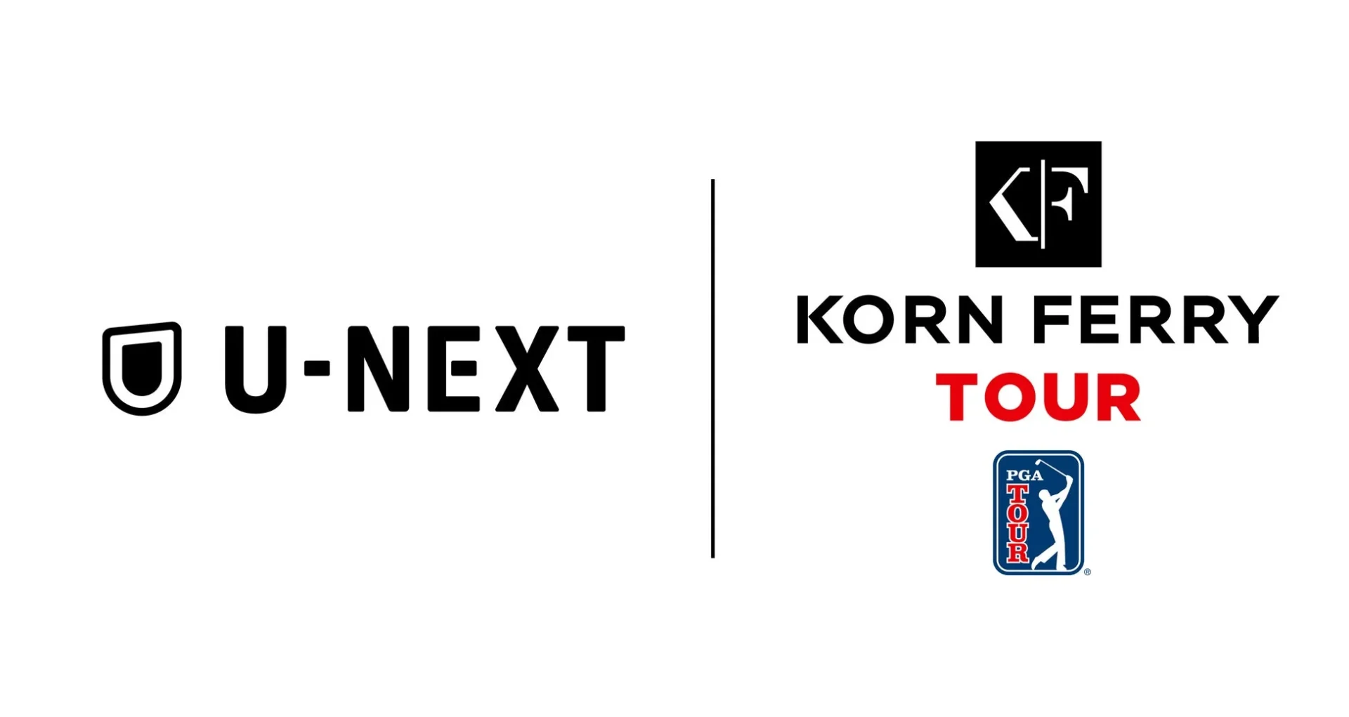U-NEXTとコーンフェリーツアーのロゴ
