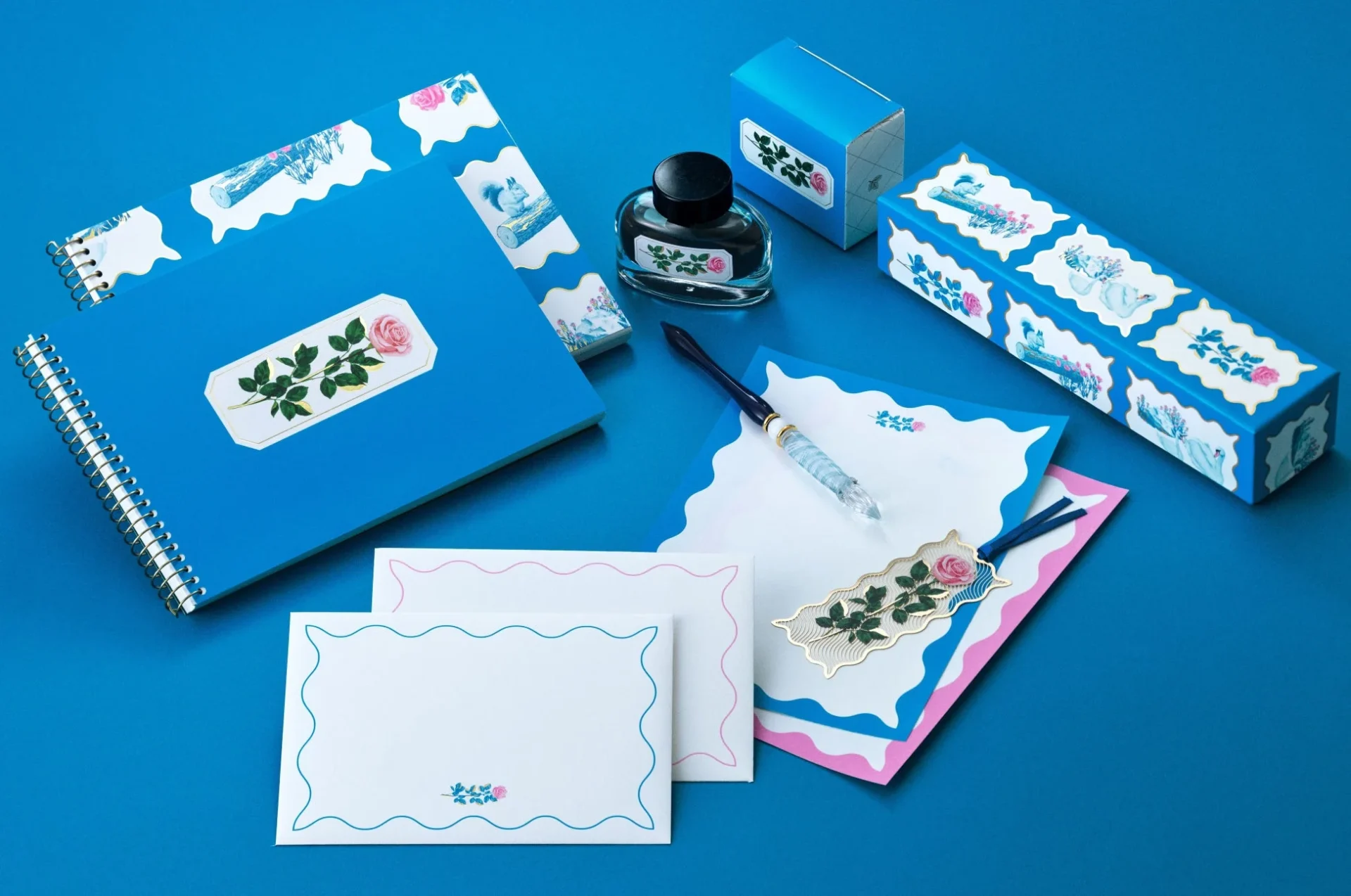 「RURU MARY’S」蔦屋書店限定ステーショナリーとインク瓶