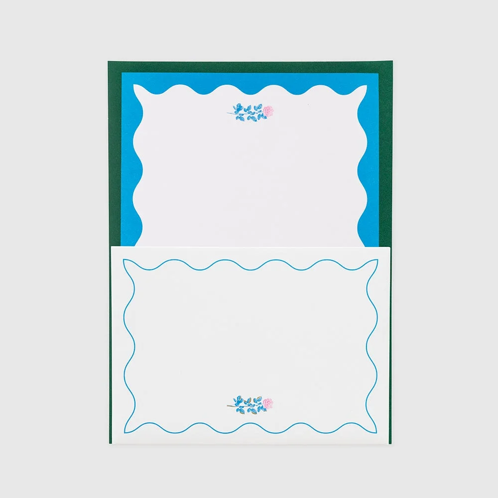 「RURU MARY’S」蔦屋書店限定レターセット（緑と青）