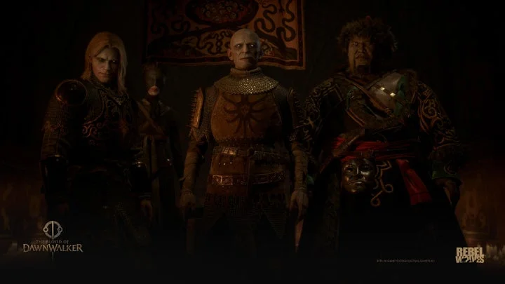 ゲームプレイ映像に登場する複数のキャラクター