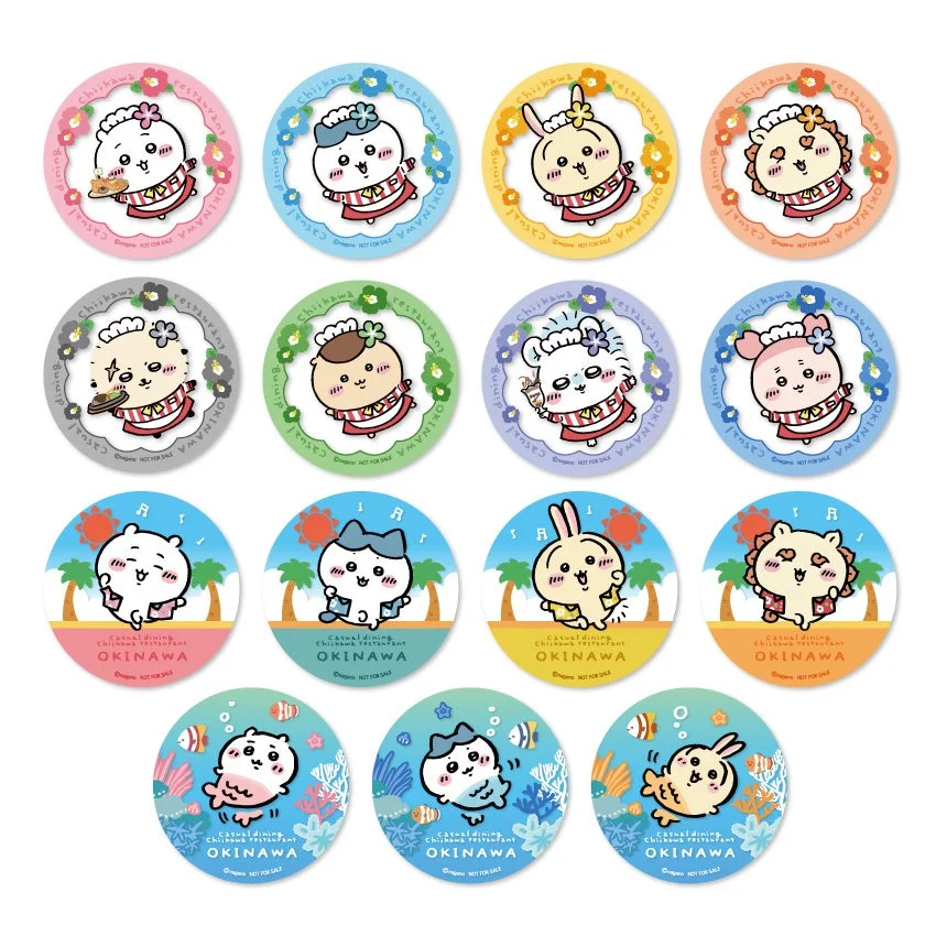 沖縄PARCO CITY店オリジナルデザインコースター全15種