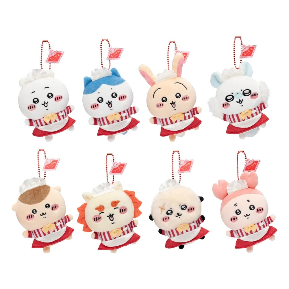 ちいかわレストランオリジナル ホール担当なマスコット全8種