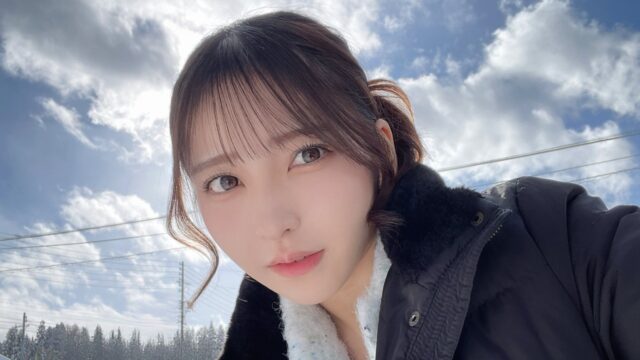 雪の妖精！　十味、実家の前での銀世界ショットで「天使のような可愛さ」と絶賛