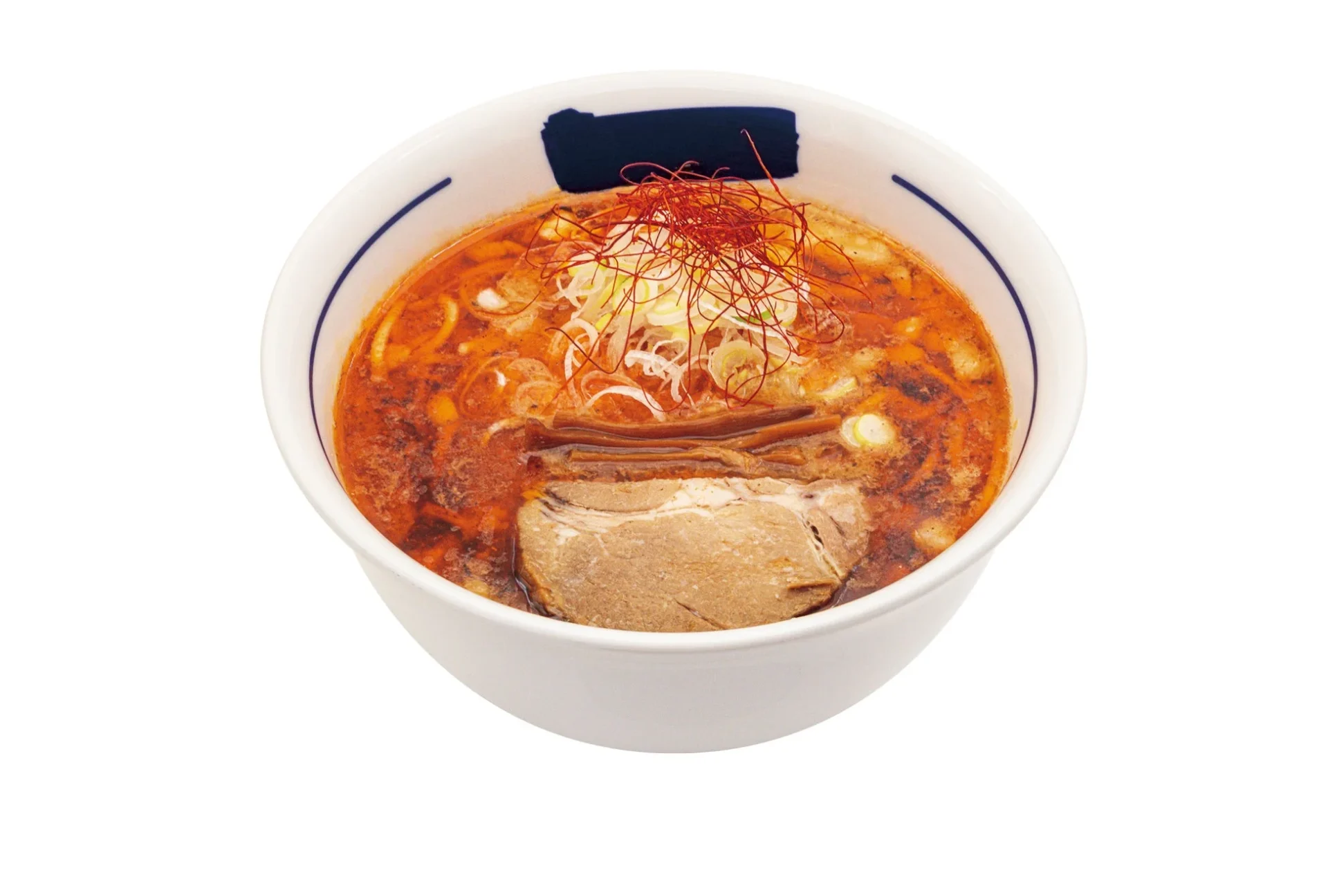 三田製麺所オリジナルの辛み油を加えた辛味噌ラーメン