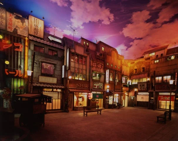 新横浜ラーメン博物館地下に再現された昭和33年の街並み