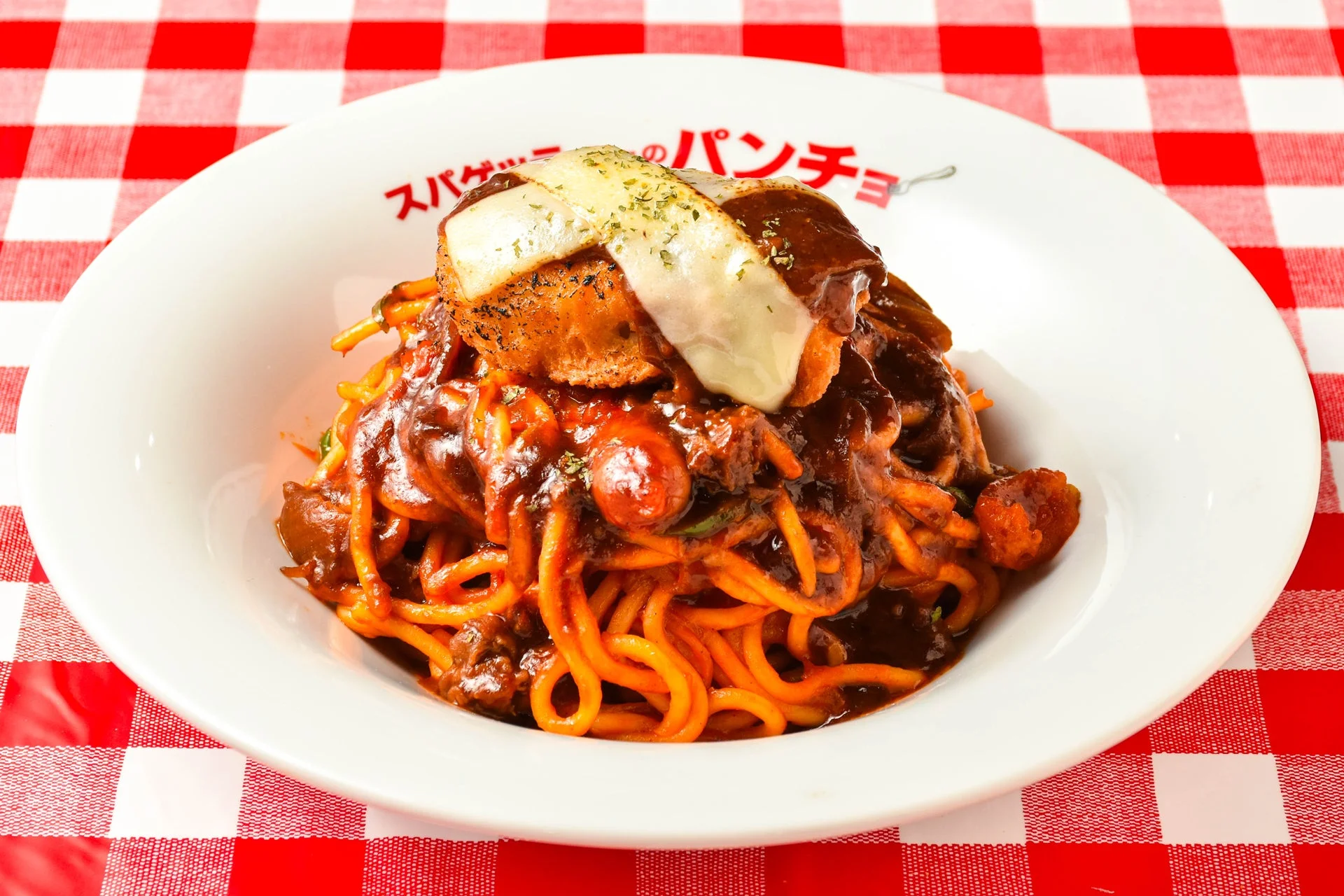 スパゲッティーのパンチョ 期間限定トッピング「ぶっかけデミチーズのグラコロ」