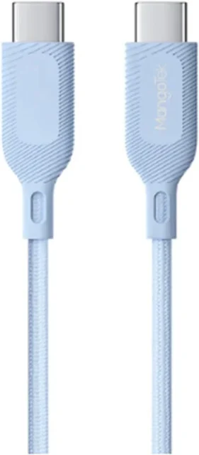 MangoTek USB-C to USB-C急速充電データケーブル『mangotek-mcc11』ブルー