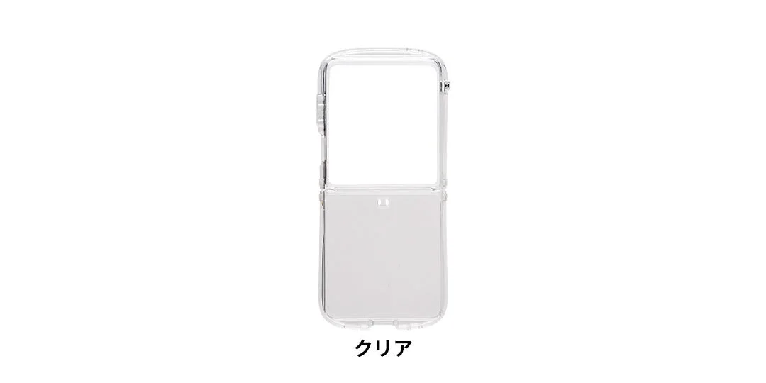 Galaxy Z Flip 7専用iFace Look in Clear Hybridケースのクリア単体