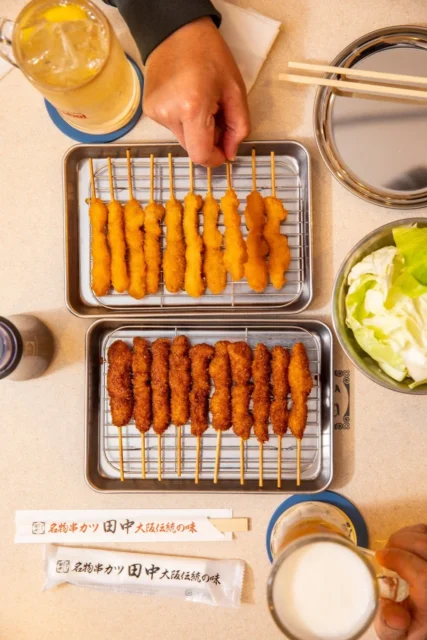 1本55円の無限串シリーズ盛り合わせ