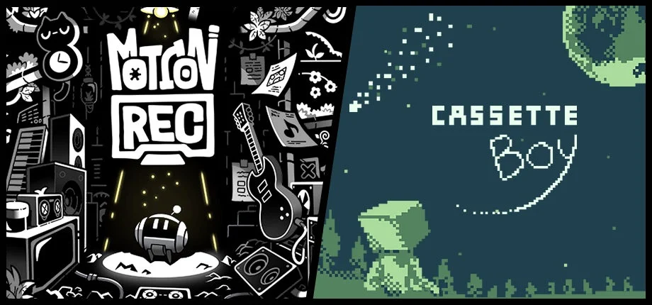 『MotionRec』と『CASSETTE BOY』のロゴが並んだバンドル紹介画像
