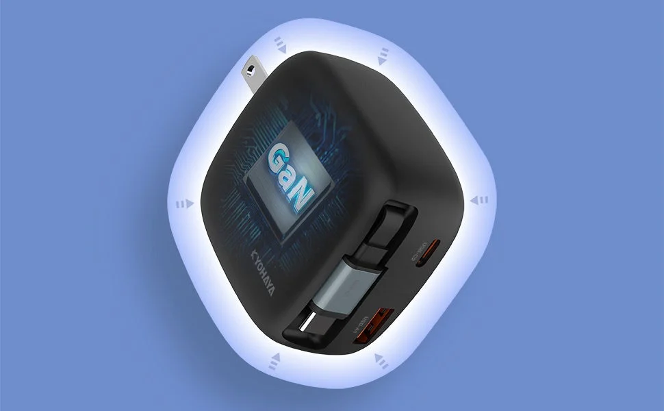 次世代半導体GaN（窒化ガリウム）を採用したCHARGE GEAR INTEG REEL 65