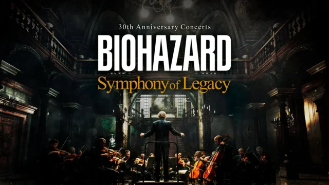 「BIOHAZARD 30th Anniversary Concerts -Symphony of Legacy-」のコンサートビジュアル。