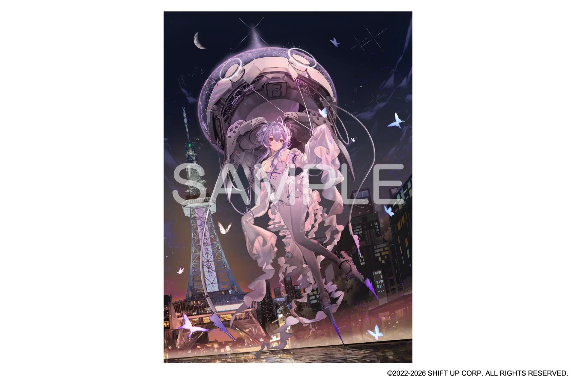 「勝利の女神：NIKKE」エリア防衛戦 名古屋会場キービジュアルイラスト