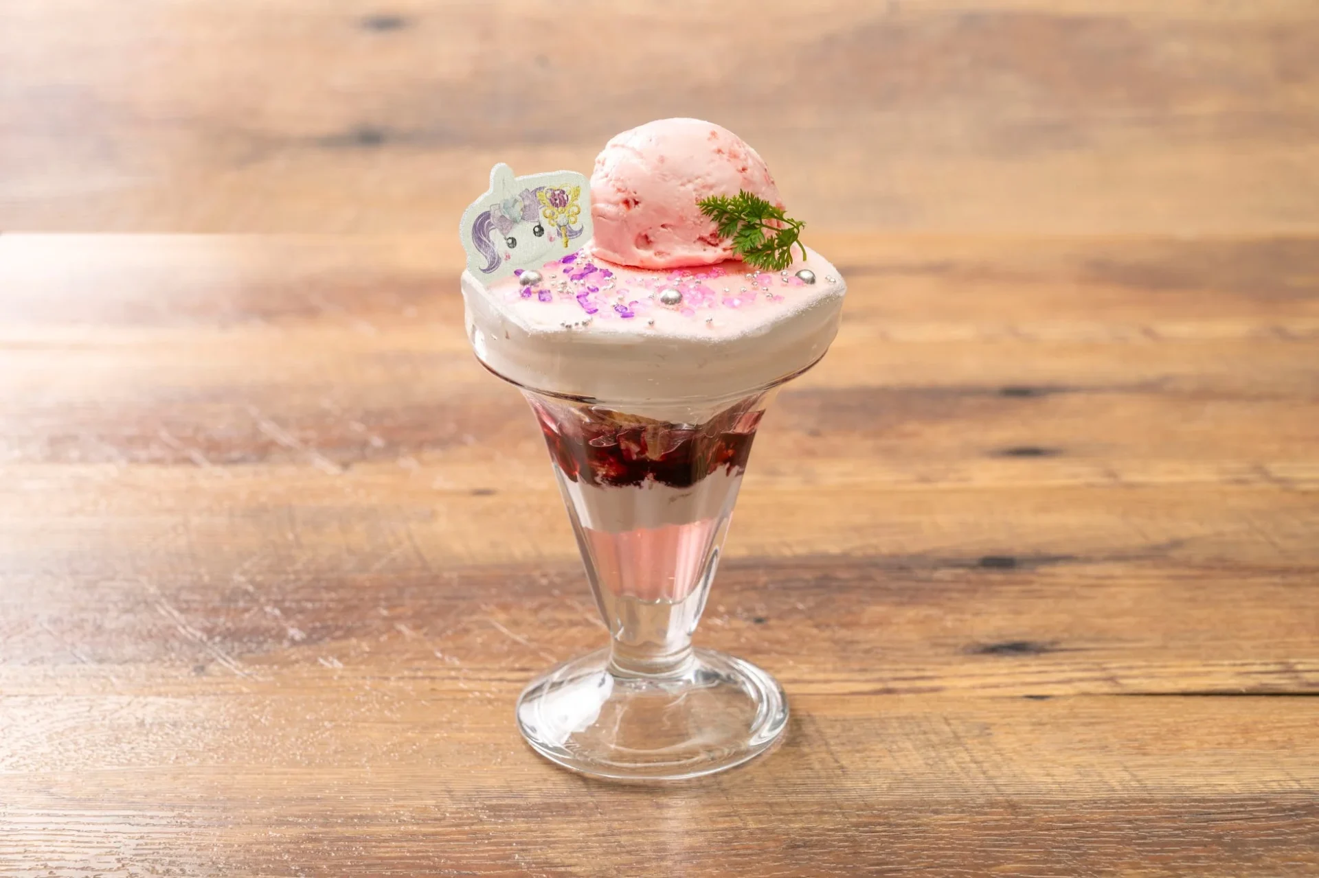 魔法少女ほっぺちゃんのおまじないパフェ