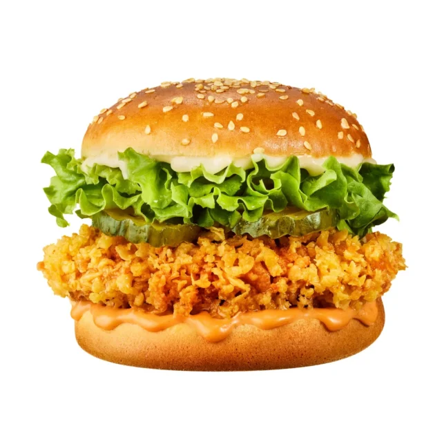 マムズタッチの新商品「オーロラサイJrバーガー」の単品写真