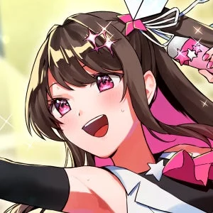 伝説のNextuber「スピカ」の顔アップイラスト