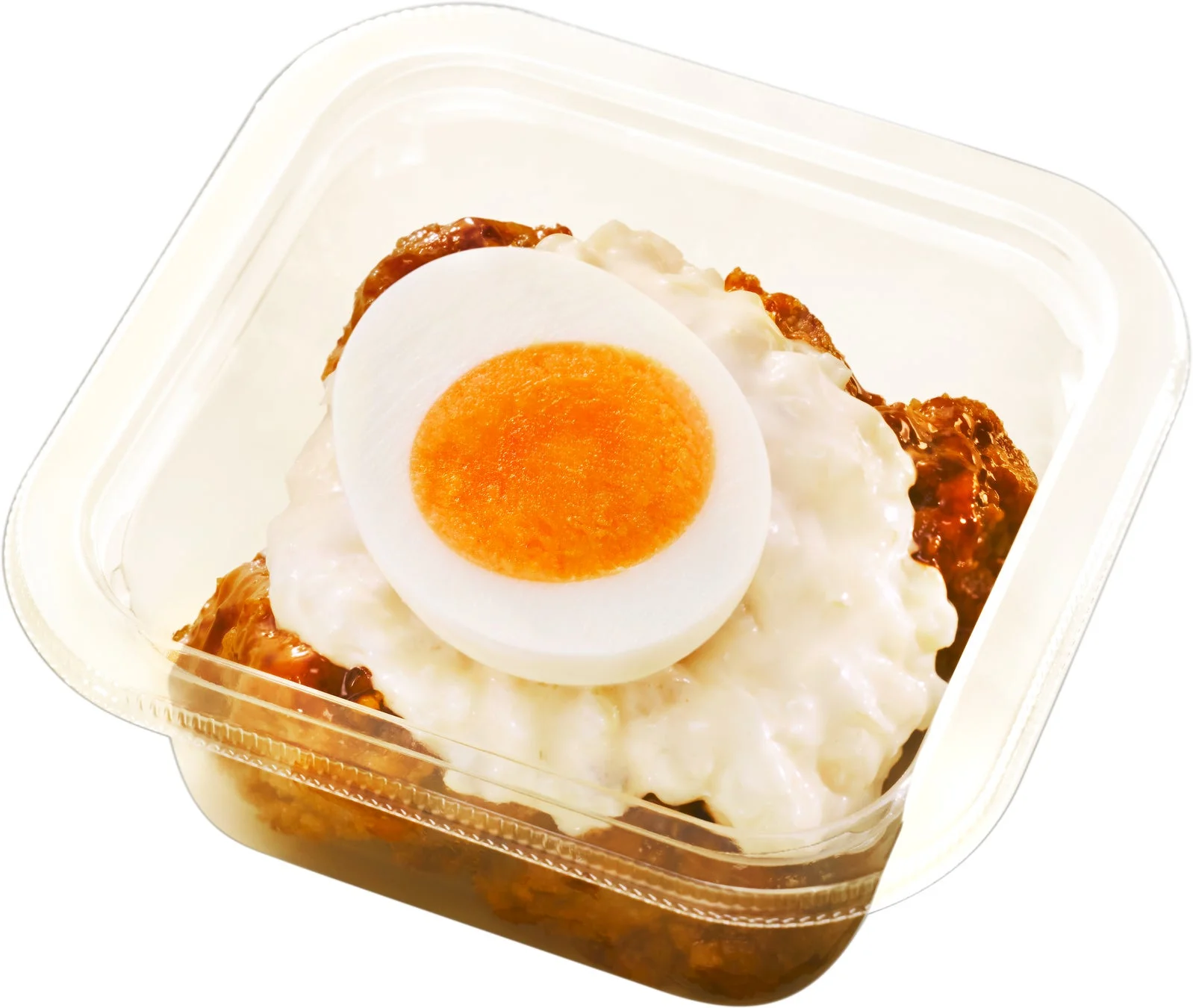 ちょいデリ「冷たいまま食べるタルタルチキン南蛮」ゆでたまごトッピング