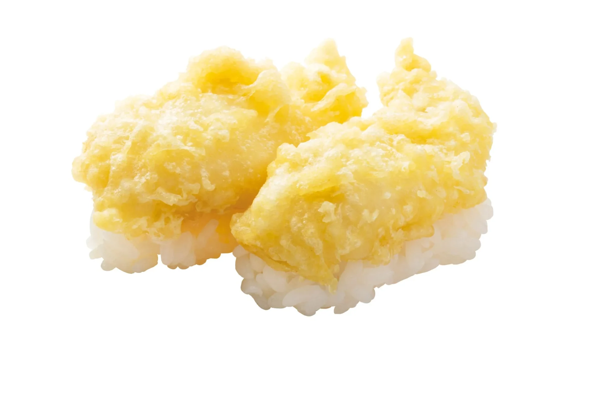 サクサクふわふわ食感のあんこうの天ぷら握り