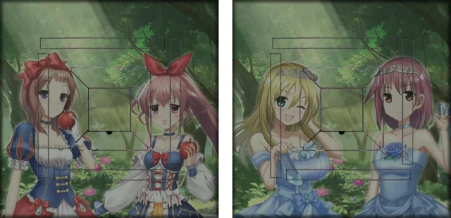 『咲-Saki-全国編』ガチャの卓背景2種