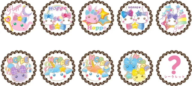 ほっぺちゃん★カフェ池袋限定オリジナルラテアートの絵柄一覧