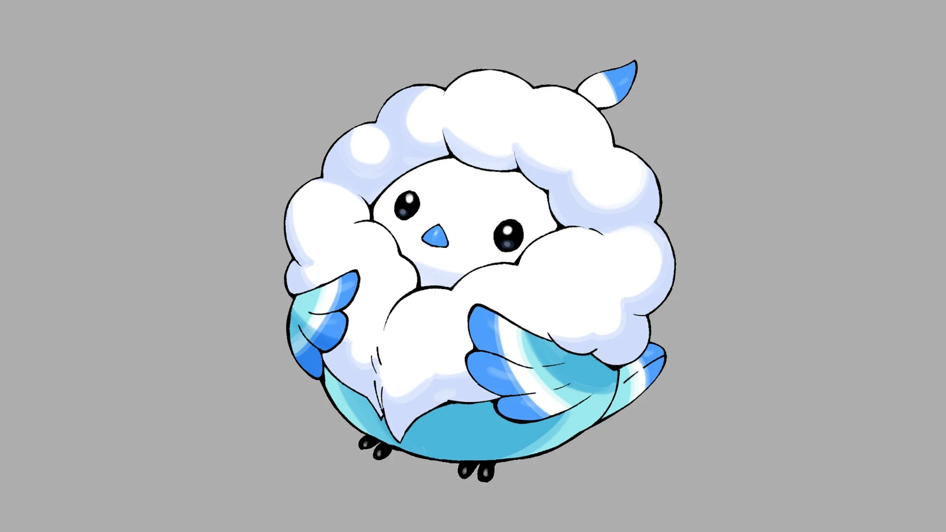 パルワールドに登場予定の新種パル「ツノガミ（仮称）」のイラスト