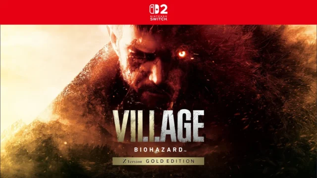 Nintendo Switch 2版『バイオハザード ヴィレッジ Z Version ゴールドエディション』のキーアート。