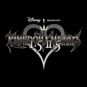 『KINGDOM HEARTS -HD 1.5+2.5 ReMIX-』のロゴ。