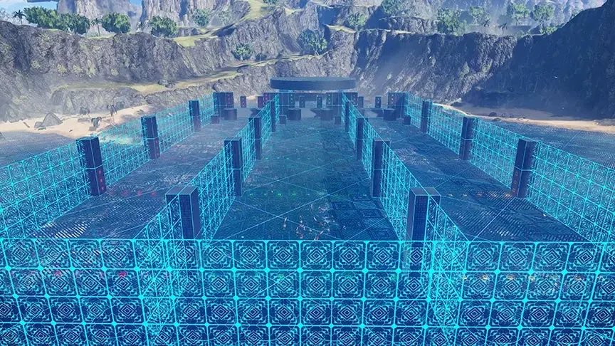 期間限定クエスト「想定演習：三路競進戦」の全体マップ