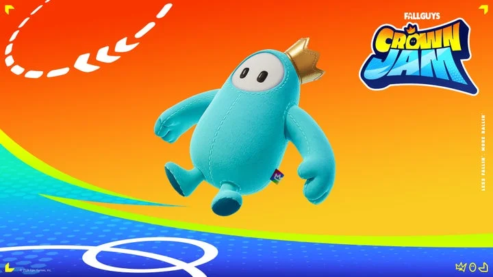 『フォートナイト』無料バックアクセサリー「ブルーのぬいぐるみビーン」。