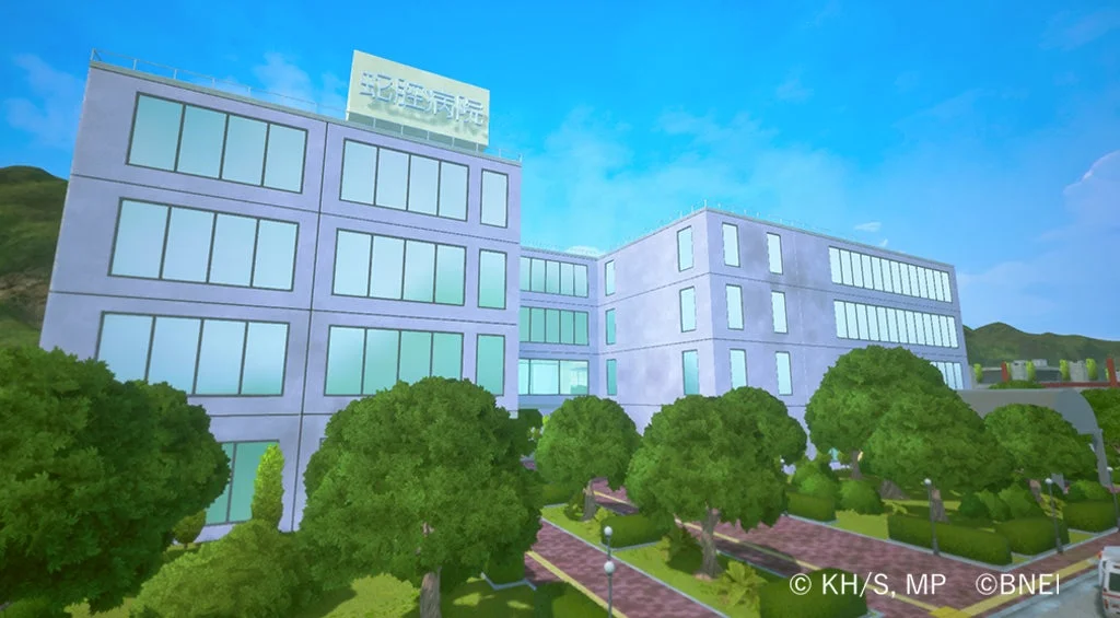 新ステージ「ネオ・アカデミア」の病院・研究所エリア