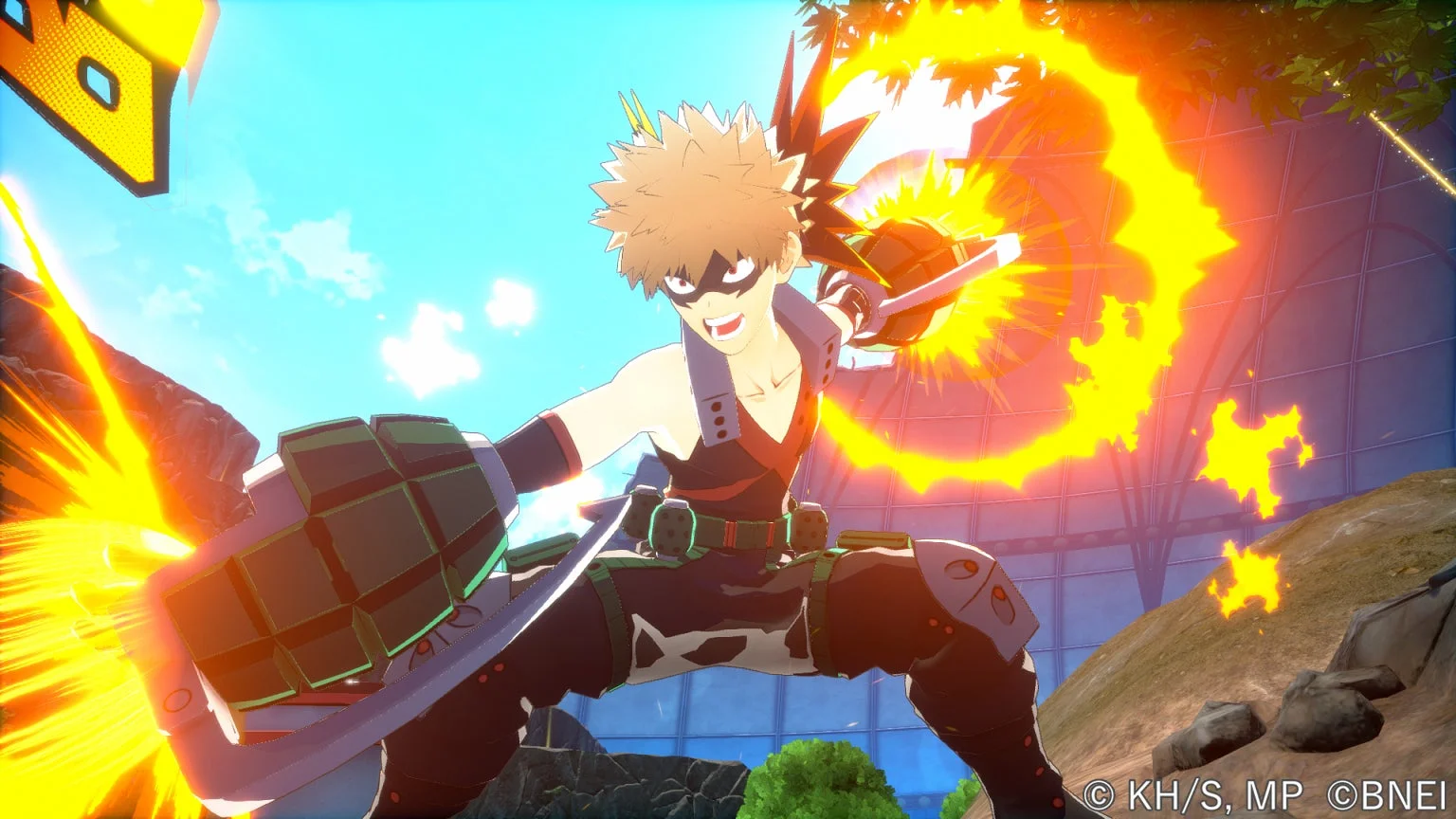 僕のヒーローアカデミア ULTRA RUMBLE 爆豪勝己の個性技