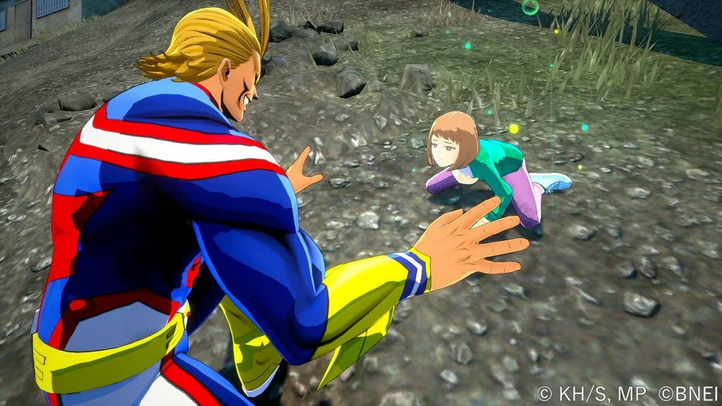 僕のヒーローアカデミア ULTRA RUMBLE オールマイトによる市民救助