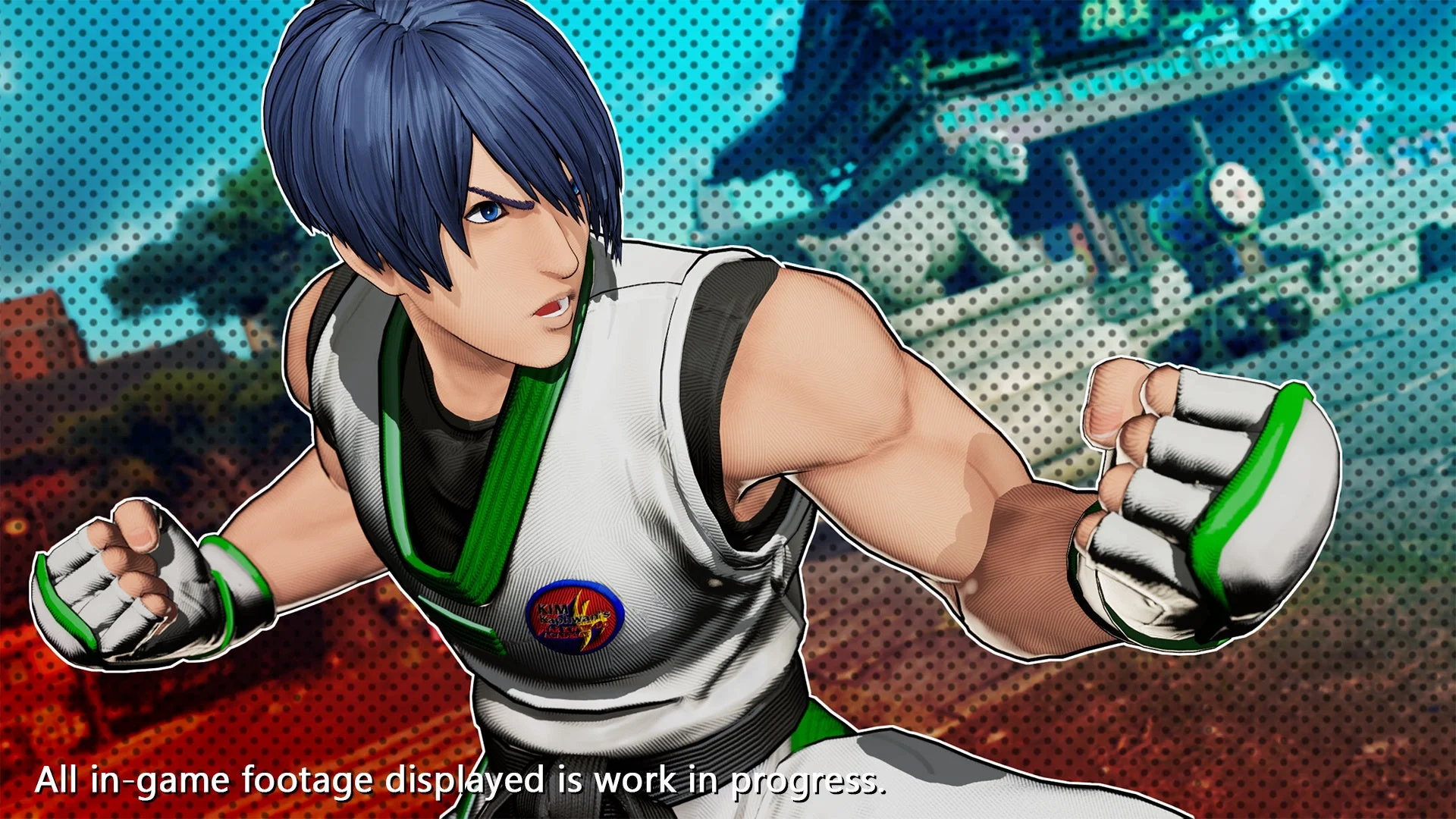 キム・ジェイフンの上半身アップのキャラクタービジュアル