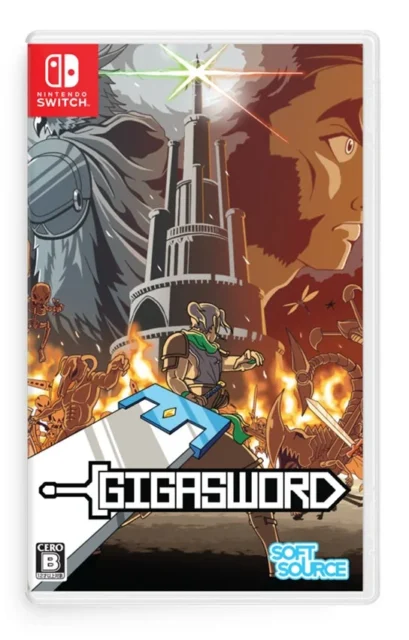 Nintendo Switch版『GIGASWORD』のパッケージ