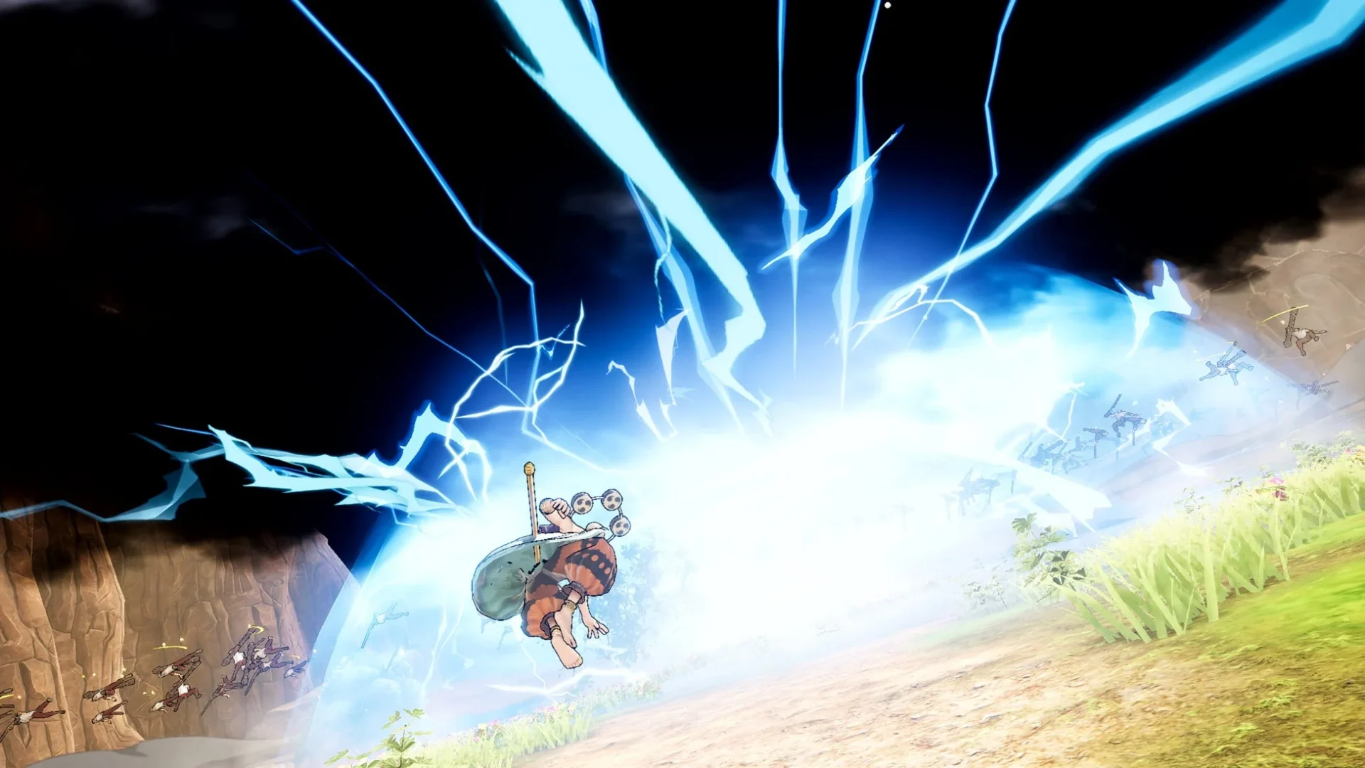 ONE PIECE 海賊無双4 エネルの広範囲放電攻撃