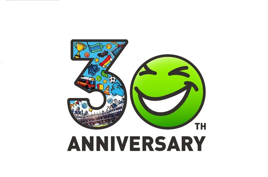 サカつくシリーズ30周年記念ロゴ