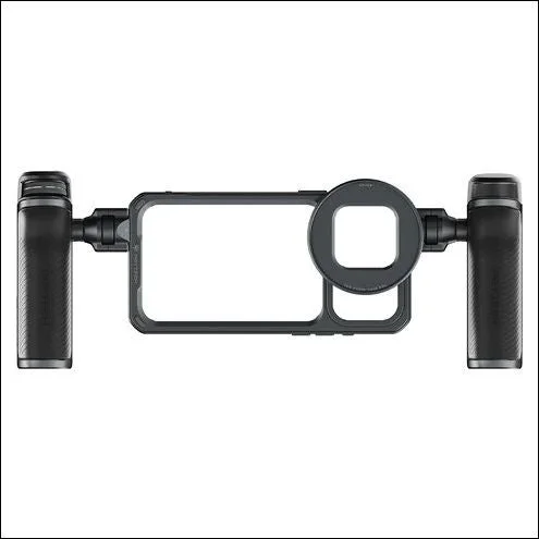 iPhone 17 Pro Max用 PGYTECH ProShot フォンケージ ビデオキットの全体像