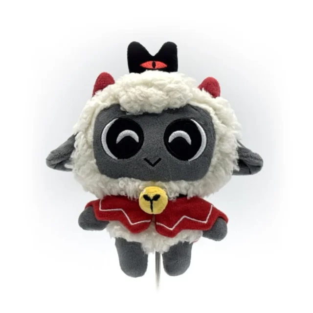 「Cult of the Lamb」ぬいぐるみキーホルダー(子羊)正面
