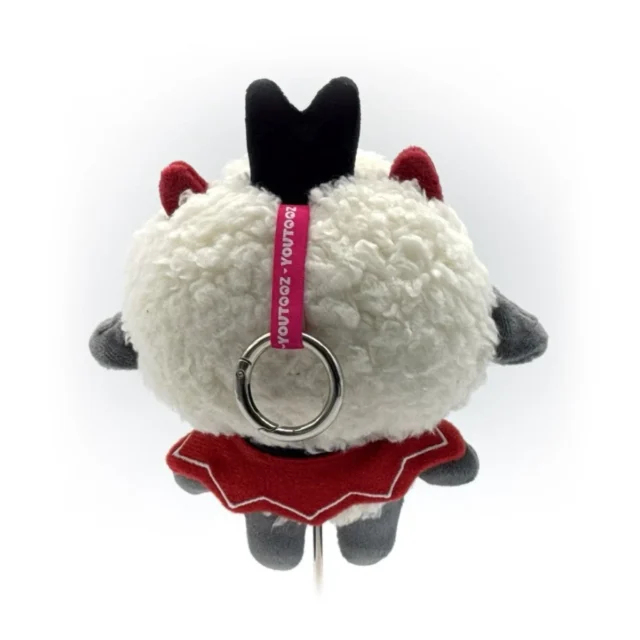 「Cult of the Lamb」ぬいぐるみキーホルダー(子羊)背面