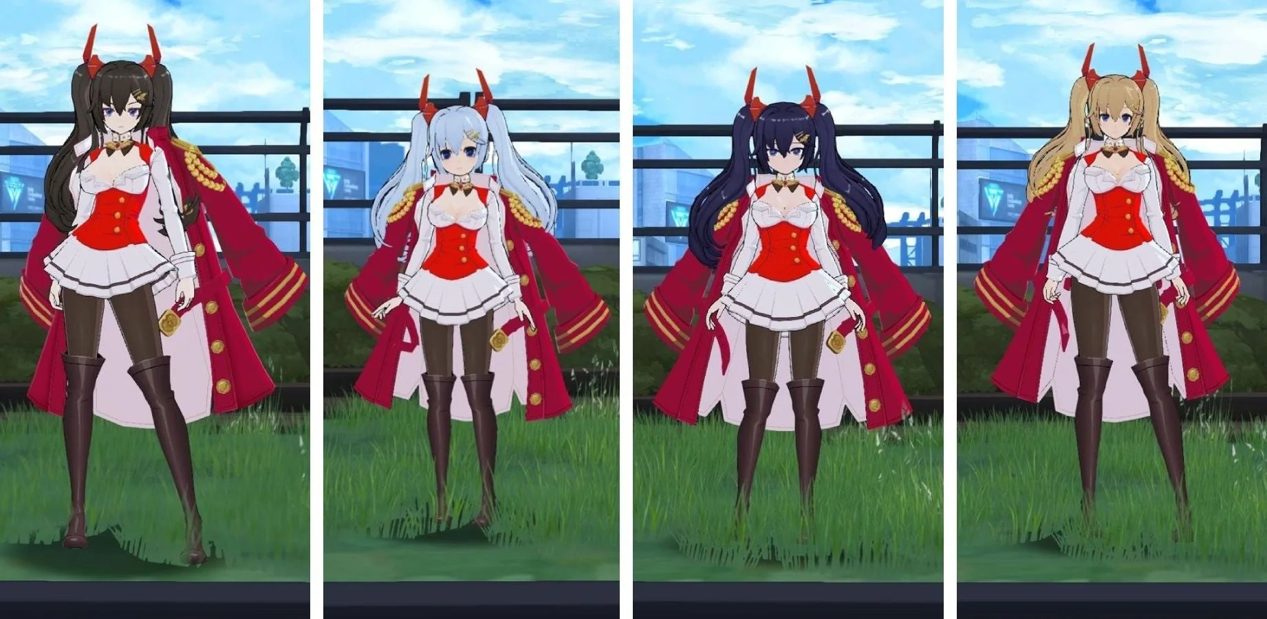 ラストオリジンコラボアバターの着用イメージ1