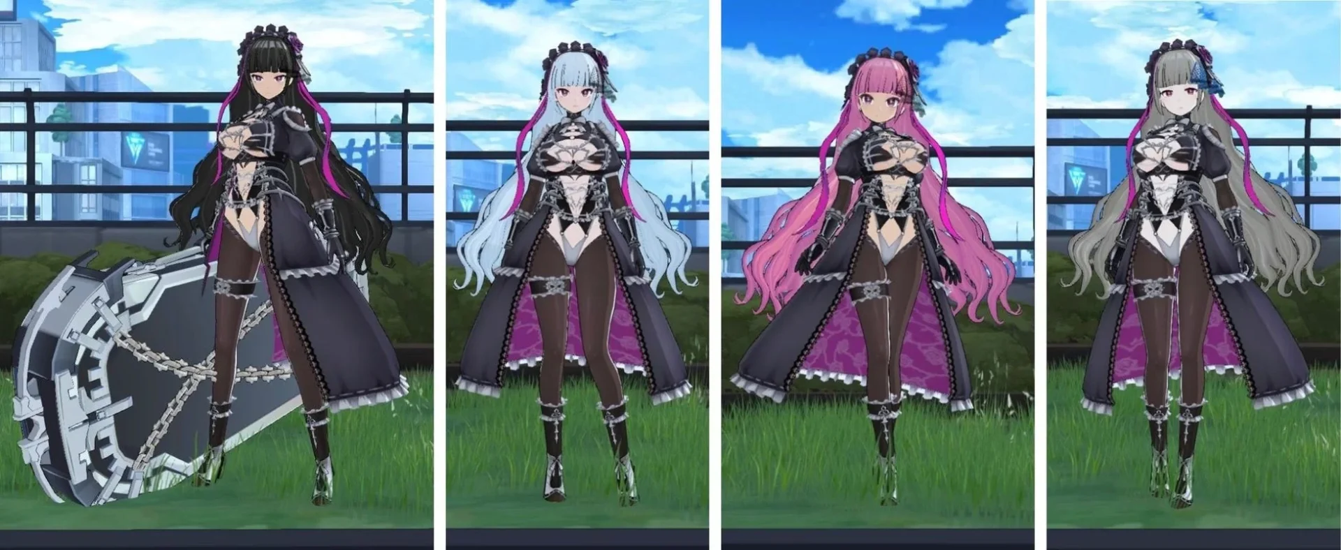 ラストオリジンコラボアバターの着用イメージ2