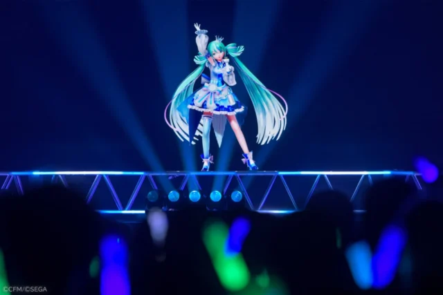 ライブ本編最後にメインビジュアル衣装に変身した初音ミク